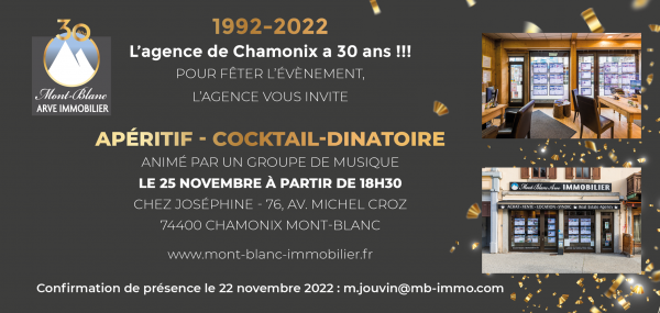 The Chamonix agency is celebrating its 30th anniversary!