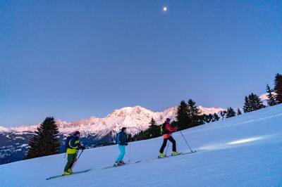 Skiing in the Mont-Blanc region