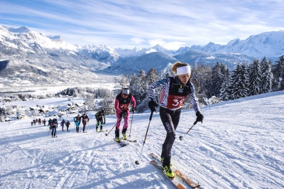 Combloux - cross country skiing competition