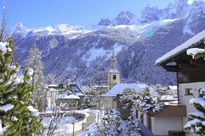 Chamonix Mont Blanc winter