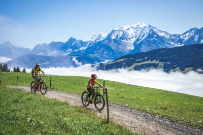 Combloux - summer bicycle and mountain bike