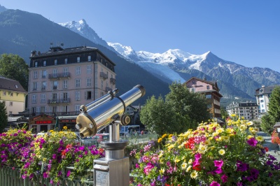 Chamonix Mont Blanc summer bloom