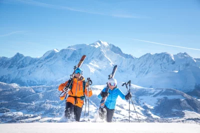 Combloux - cross country skiing